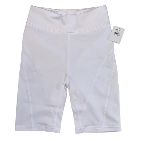 Free People Movement Biker Baby Short/ Good Karma High-Neck Crop size XS/S - Picture 4 of 11